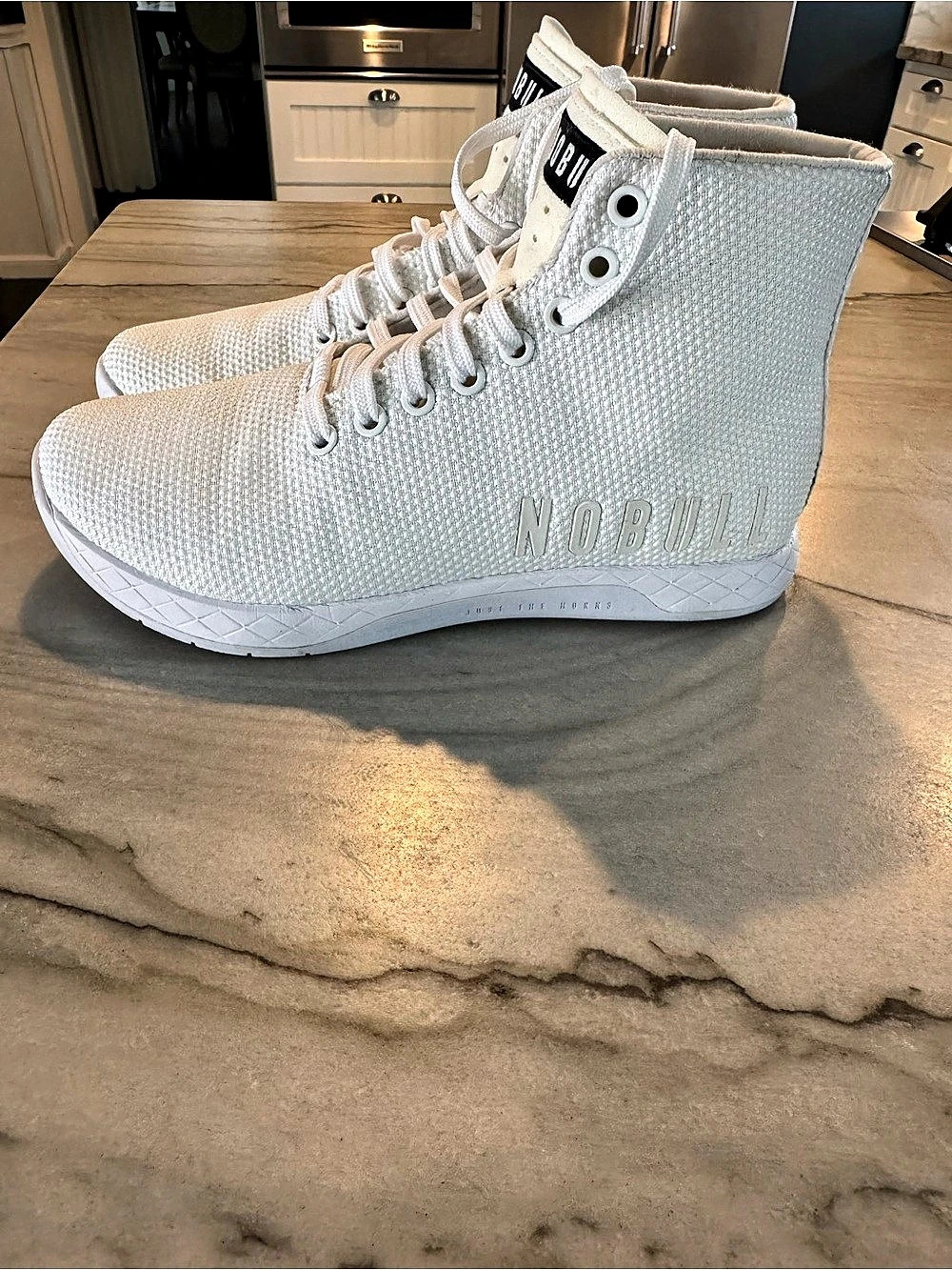 NOBULL Outwork High-Top Sneakers in White